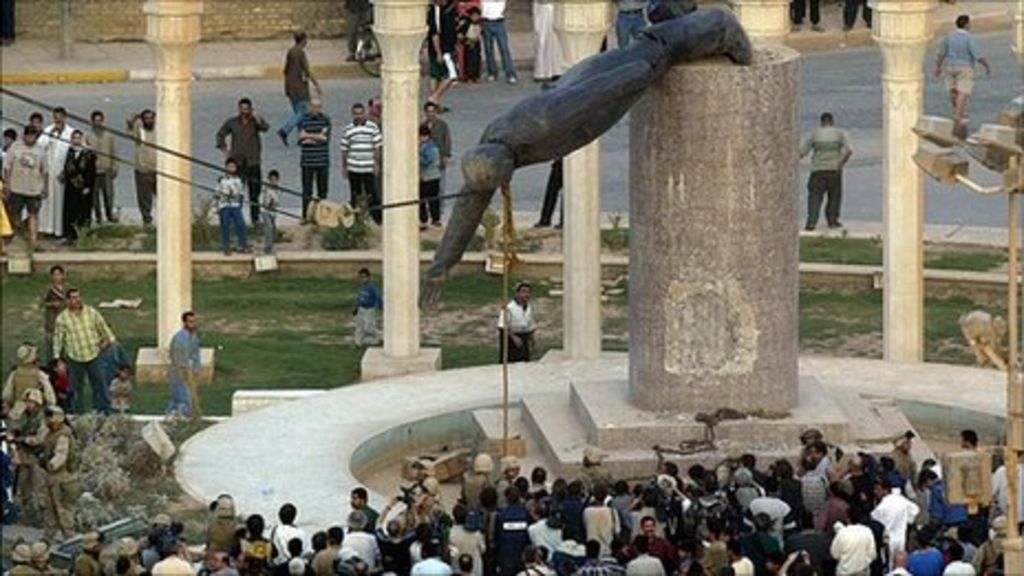 Saddam Hussein's 'bronze buttock' to be auctioned in Derby BBC News