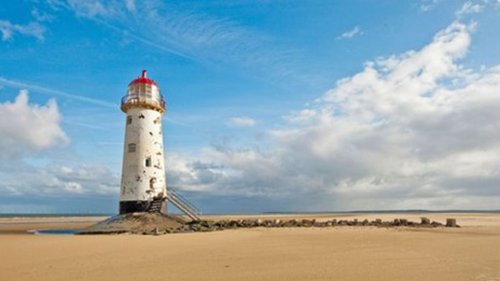 Talacre beach lighthouse goes on the market BBC News