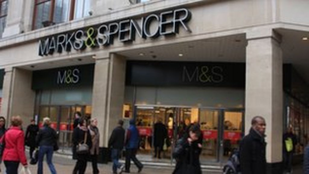 Marks and Spencer reports 9.7% fall in profits - BBC News