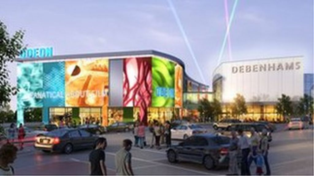 Odeon release images of new Telford cinema complex - BBC News