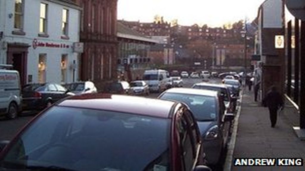 Dumfries car parking charges ruled out BBC News
