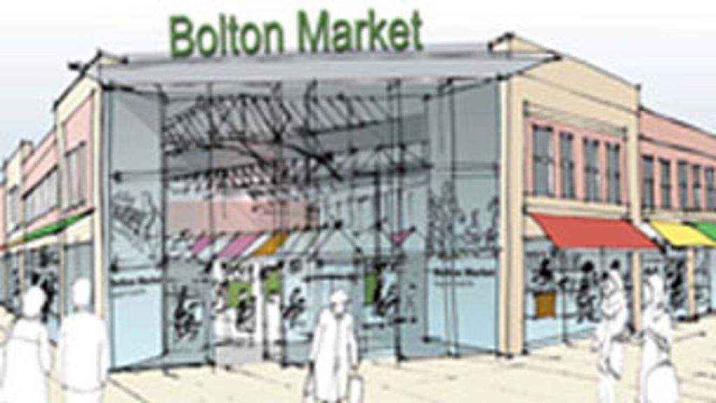 Bolton Market £4.5m facelift plans revealed BBC News