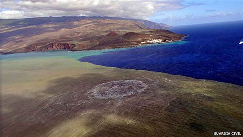 Canary Island volcano A new island in the making? BBC News