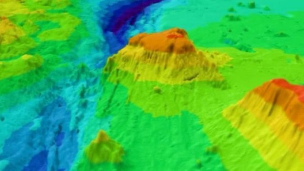 Undersea mountains march into the abyss BBC News
