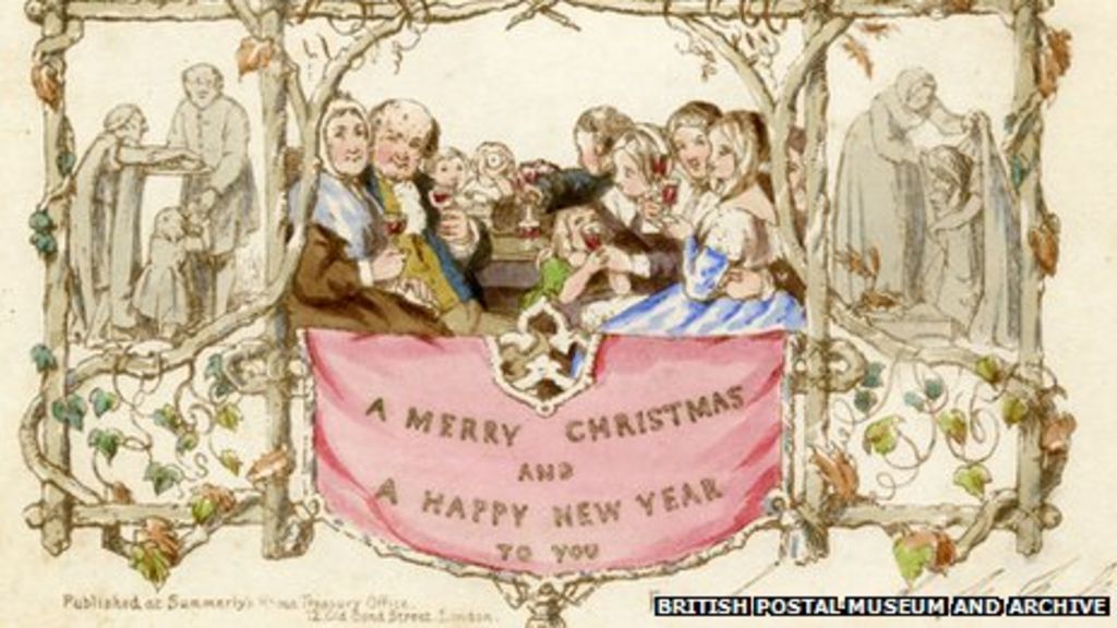 Christmas Card History On Display At Shropshire Museum - Bbc News