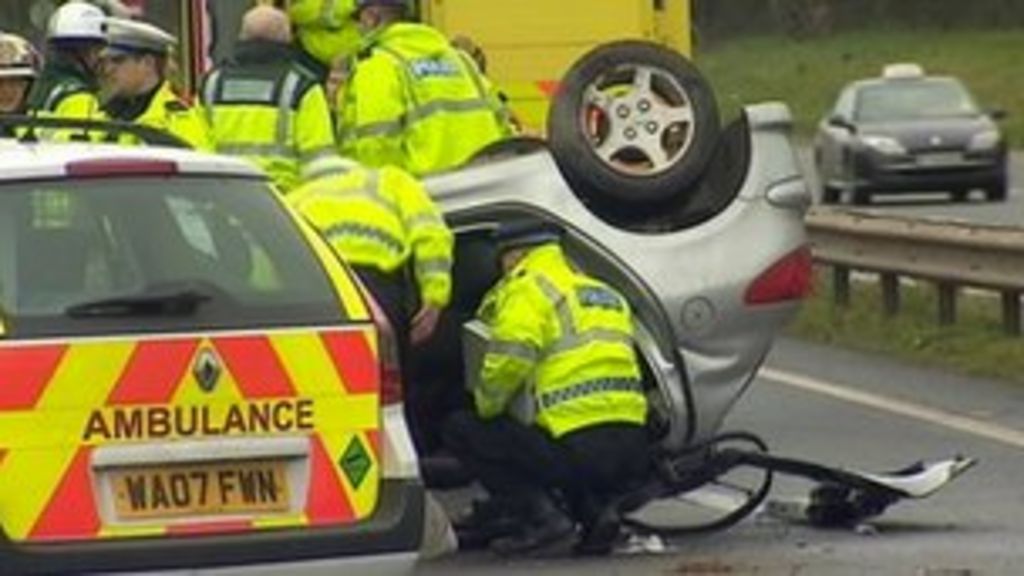 A38 reopened near Plymouth after crash BBC News