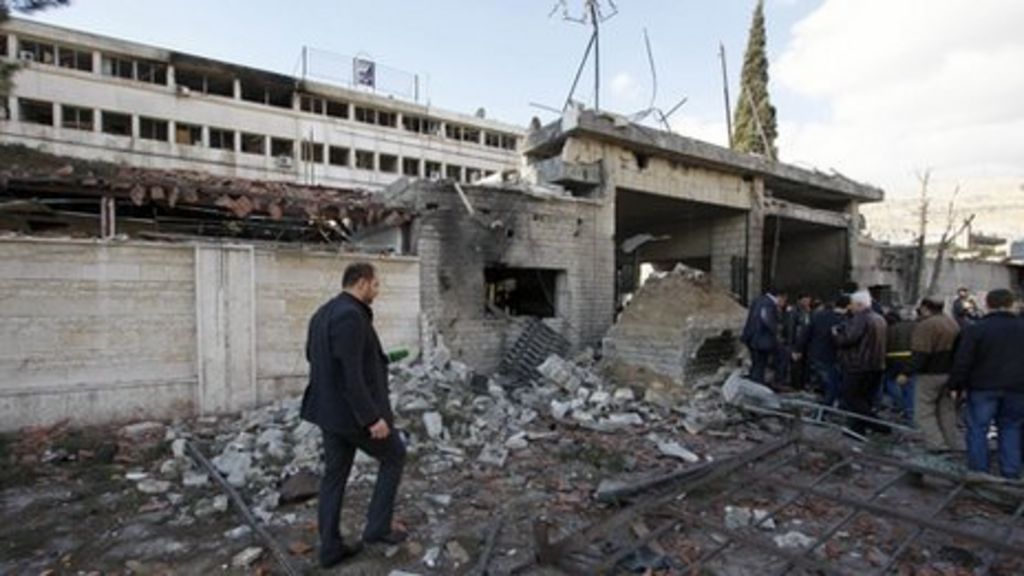 Syria Says Twin Suicide Bombings In Damascus Kill 44 - BBC News