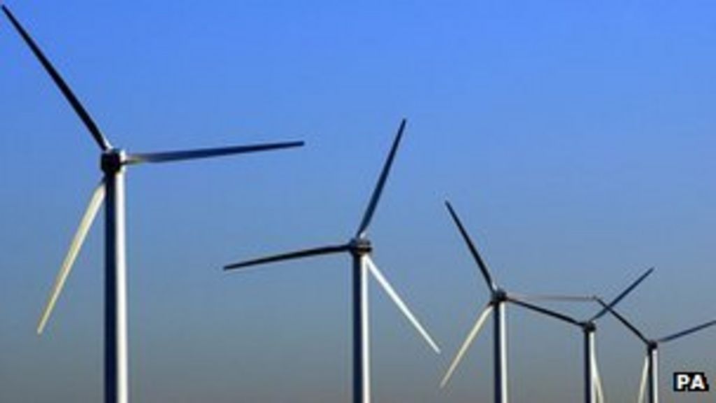 SSE wind power passes milestone BBC News