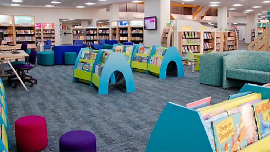 Mansfield Library opens after £3.4m investment BBC News