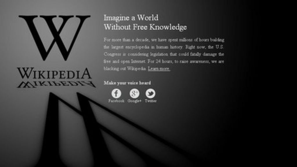 wikipedia-joins-blackout-protest-at-us-anti-piracy-moves-bbc-news