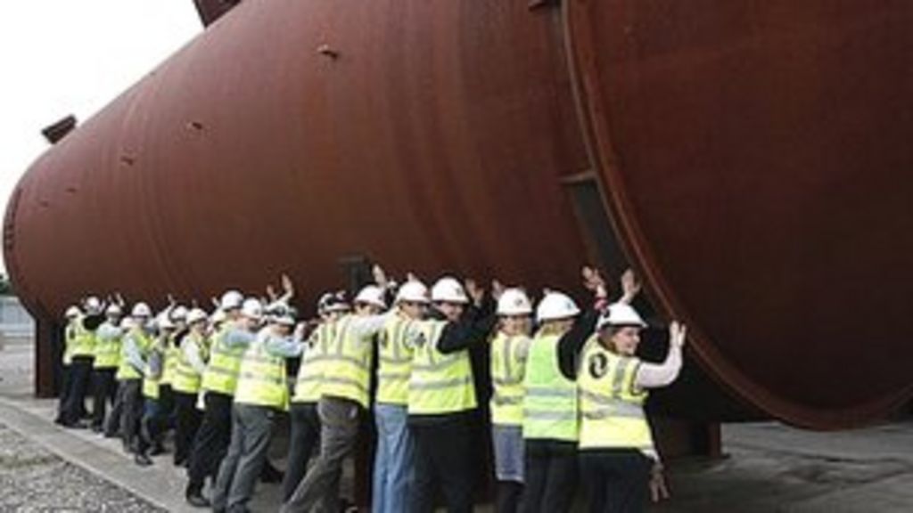 Giant boilers from Berkeley Power Station to be recycled BBC News