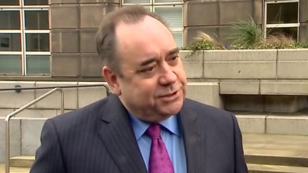 Alex Salmond Scottish People Wont Be Fooled Bbc News