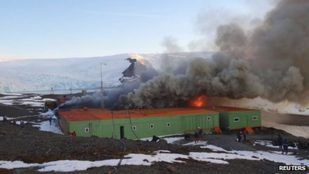 Deadly fire at Antarctic station
