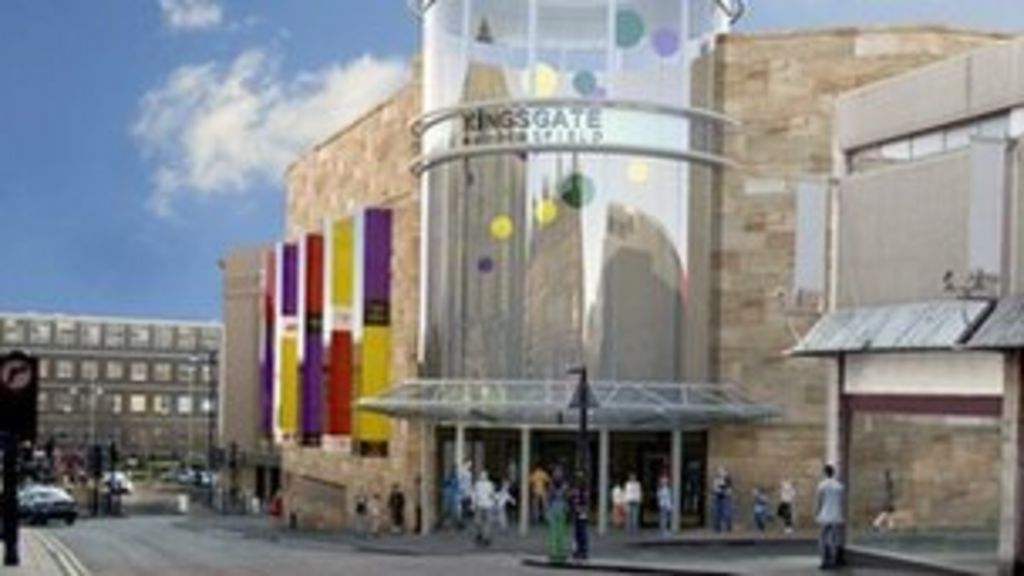 Huddersfield Kingsgate Shopping Centre expansion 'to create jobs' BBC