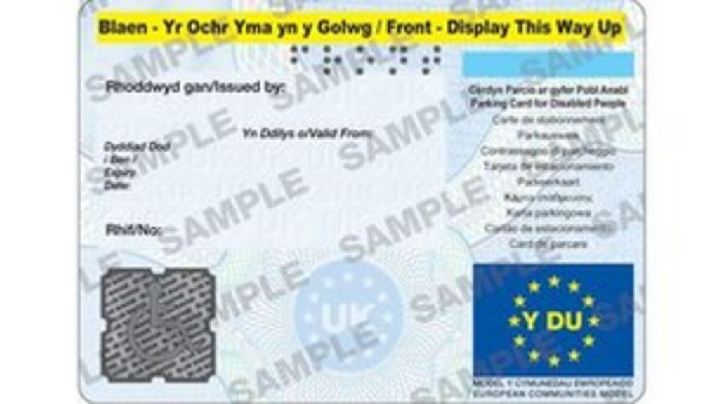 Blue badges campaign against disabled parking abuse BBC News