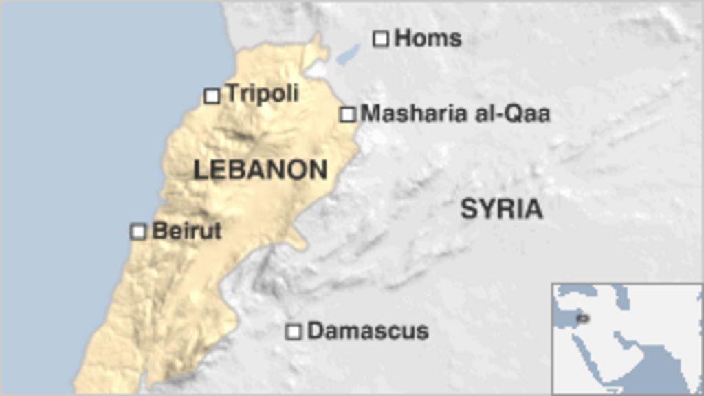 Syria crisis: Clashes spill over Lebanese border - BBC News