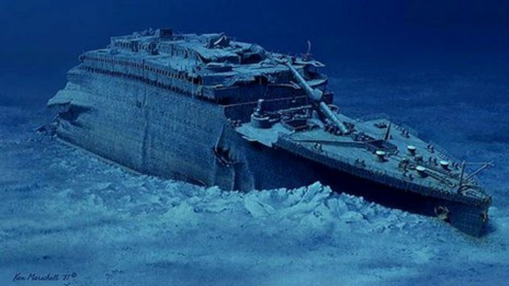 Titanic: Journey to the bottom of the ocean - BBC News