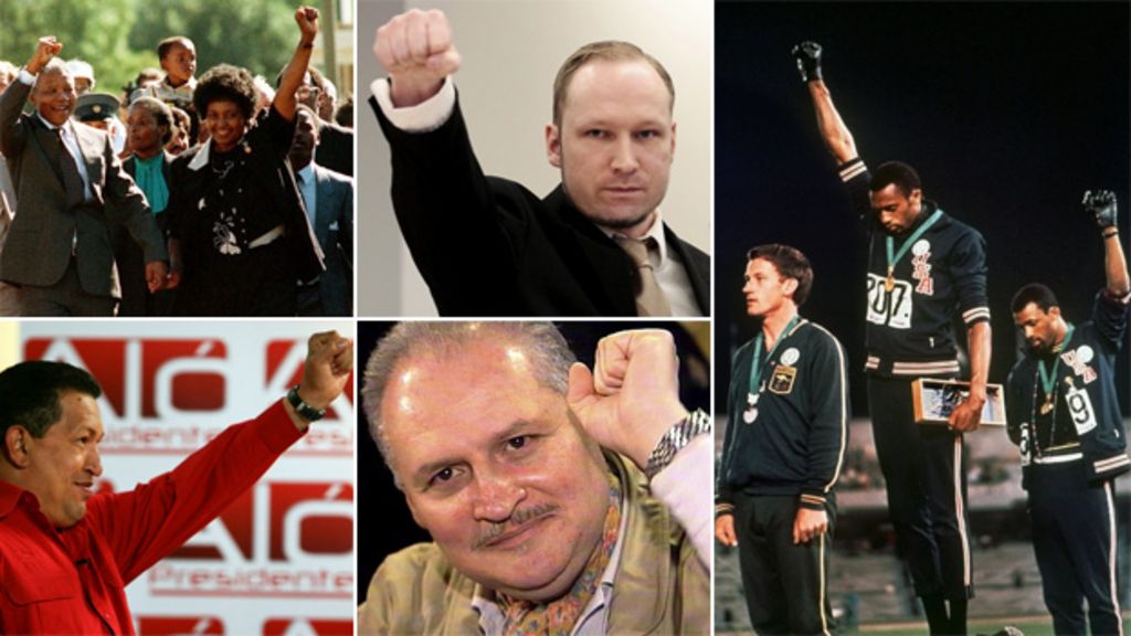 Breivik: What's behind clenched-fist salutes? - BBC News