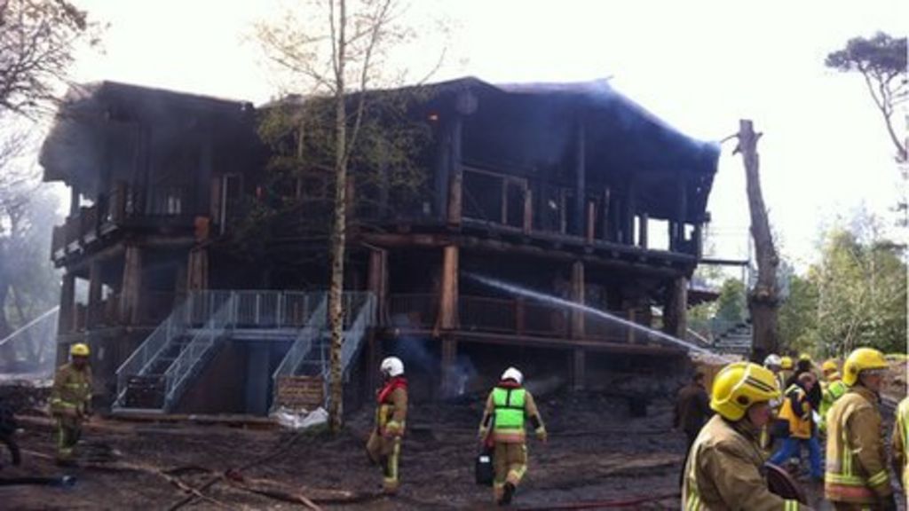 Fire at property on private island in Poole Harbour BBC News