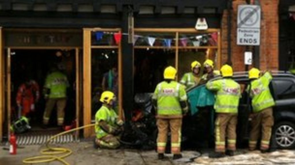 Stratford upon Avon shop hit by car BBC News