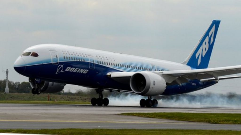 Brand new aeroplane touches down - BBC Newsround