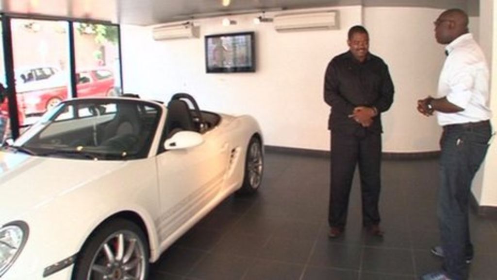 Luxury cars sell in Angola BBC News