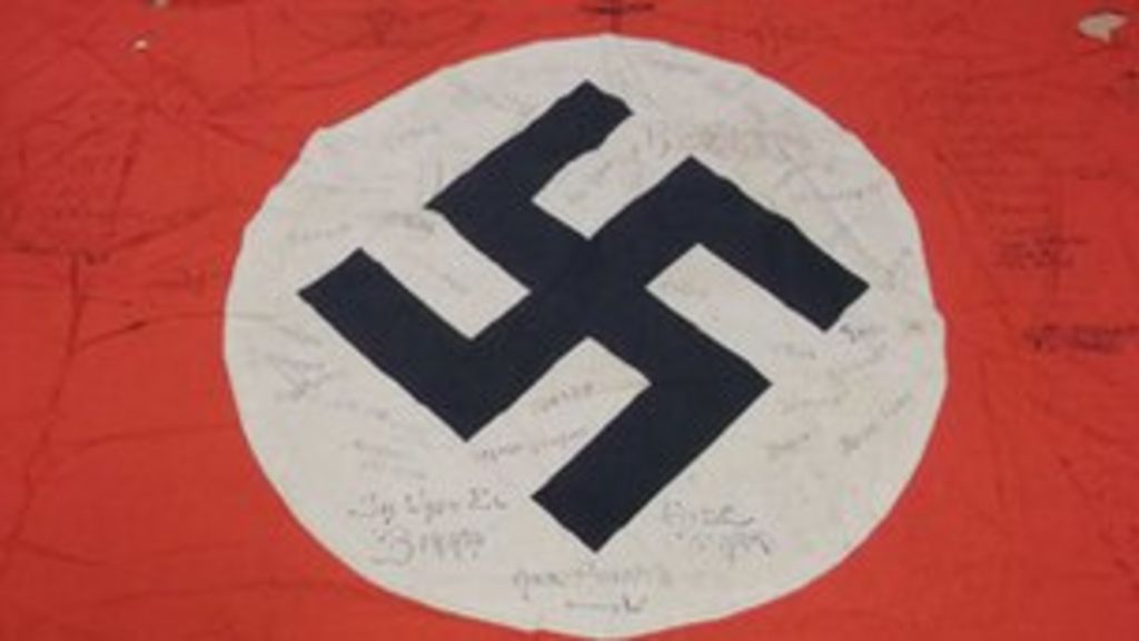 Nazi flag to be auctioned for an SAS commemorative window - BBC News