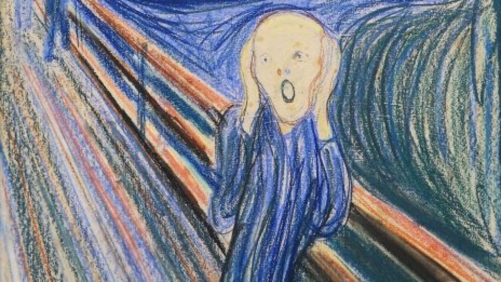 edvard-munch-s-the-scream-to-go-on-show-in-new-york-bbc-news