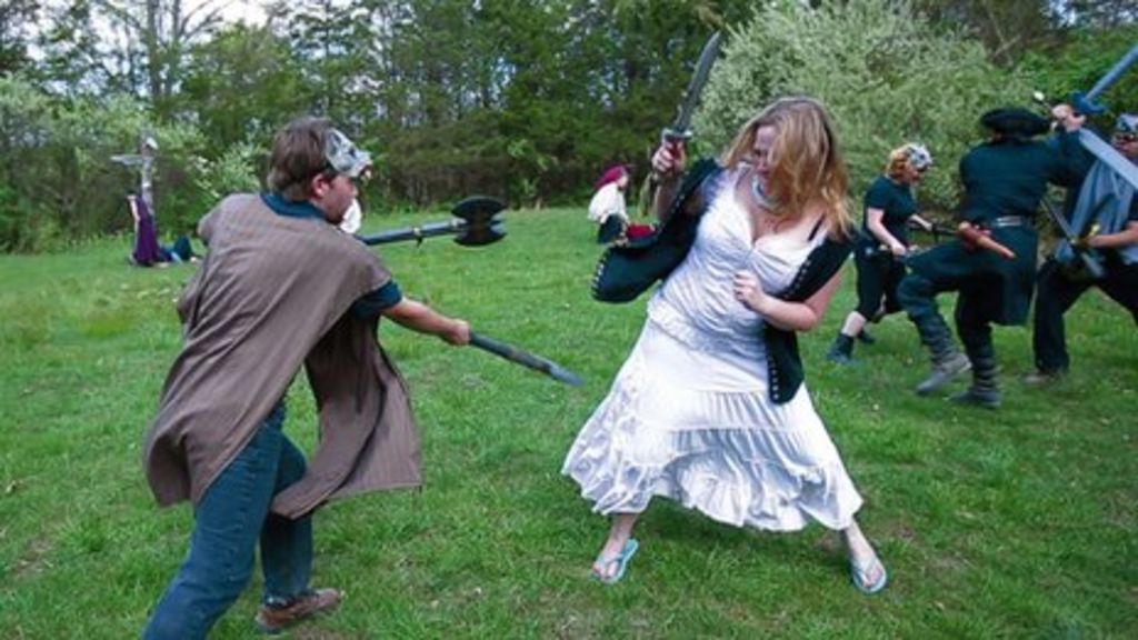 Fantasy Dressing Up For Live Action Roleplay Games Bbc News