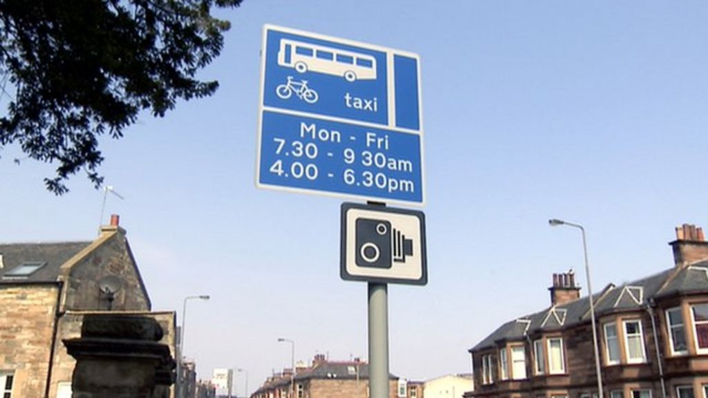 Edinburgh bus lane camera fines to be cancelled BBC News