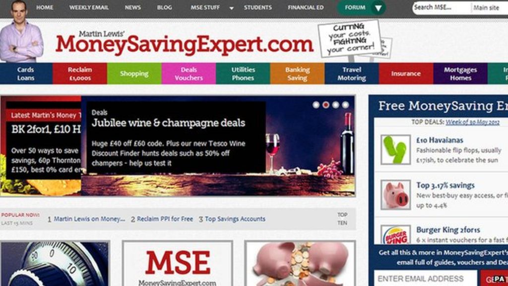 Martin Lewis sells MoneySavingExpert.com for £87m - BBC News