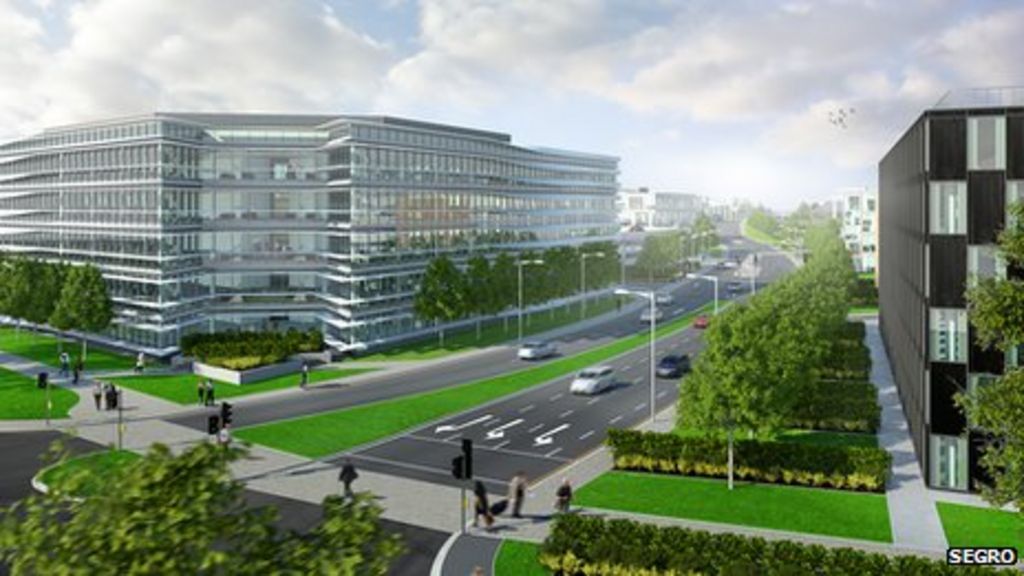 Slough Trading Estate plans revealed BBC News