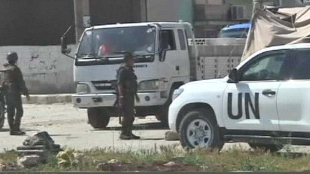 UN suspends Syria peace mission - BBC News