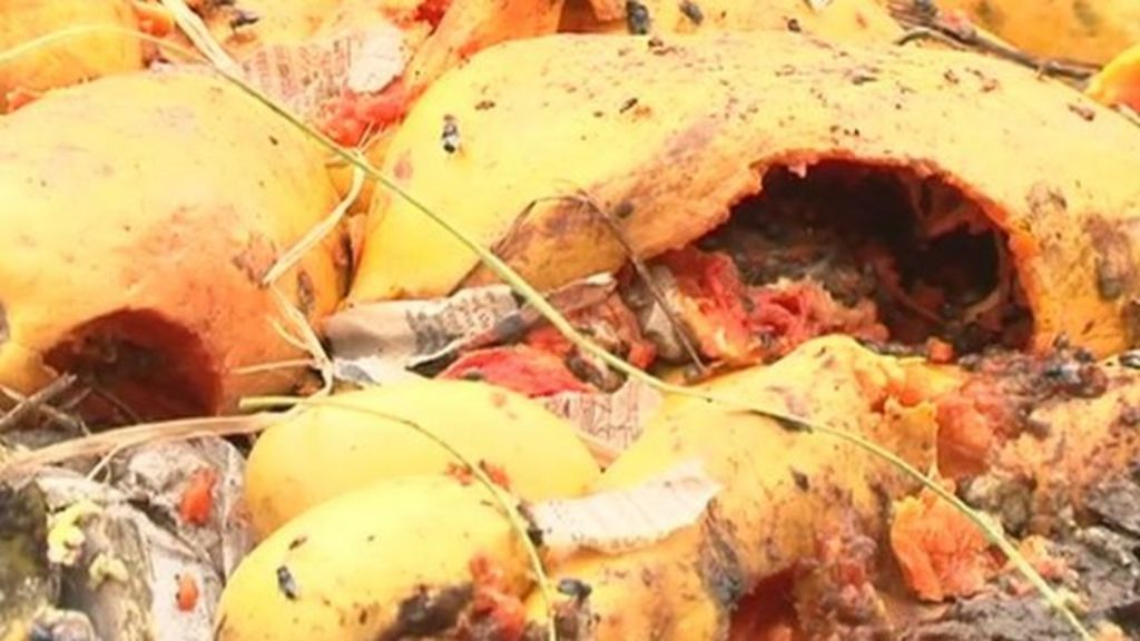 Anger over food waste in India - BBC News