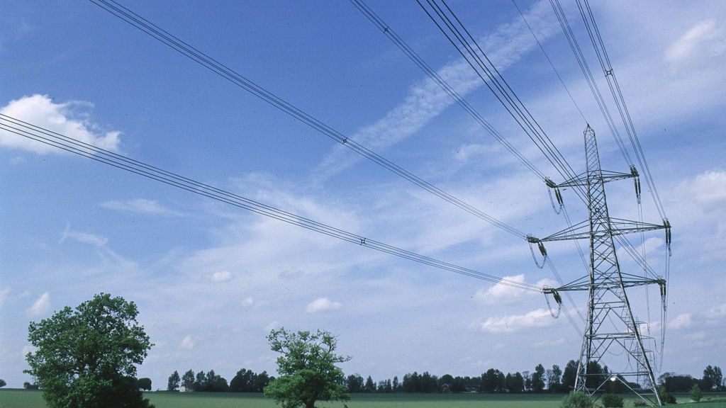 Overhead power lines replaced in £15m project BBC News