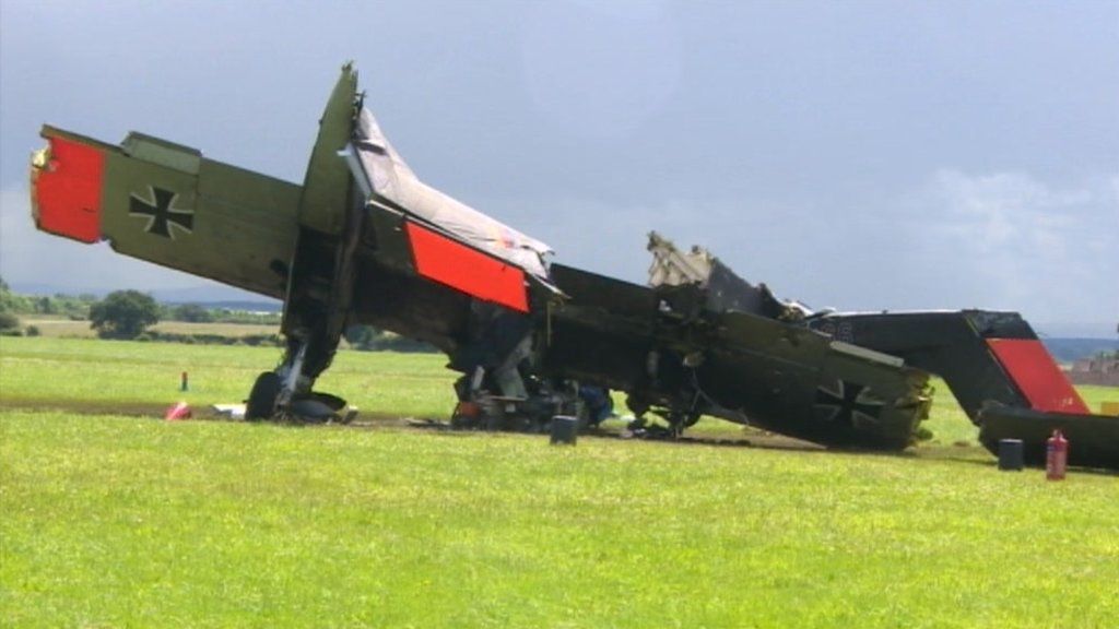 Cotswold Airport closed for plane crash investigation BBC News