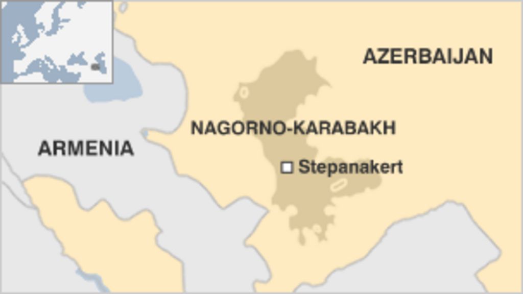 armenia nagorno karabakh map Nagorno Karabakh Profile Bbc News armenia nagorno karabakh map