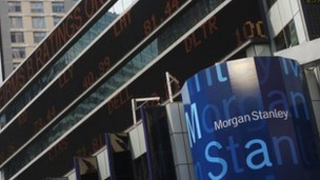 Morgan Stanley Bank Sees Revenues Fall Sharply Bbc News