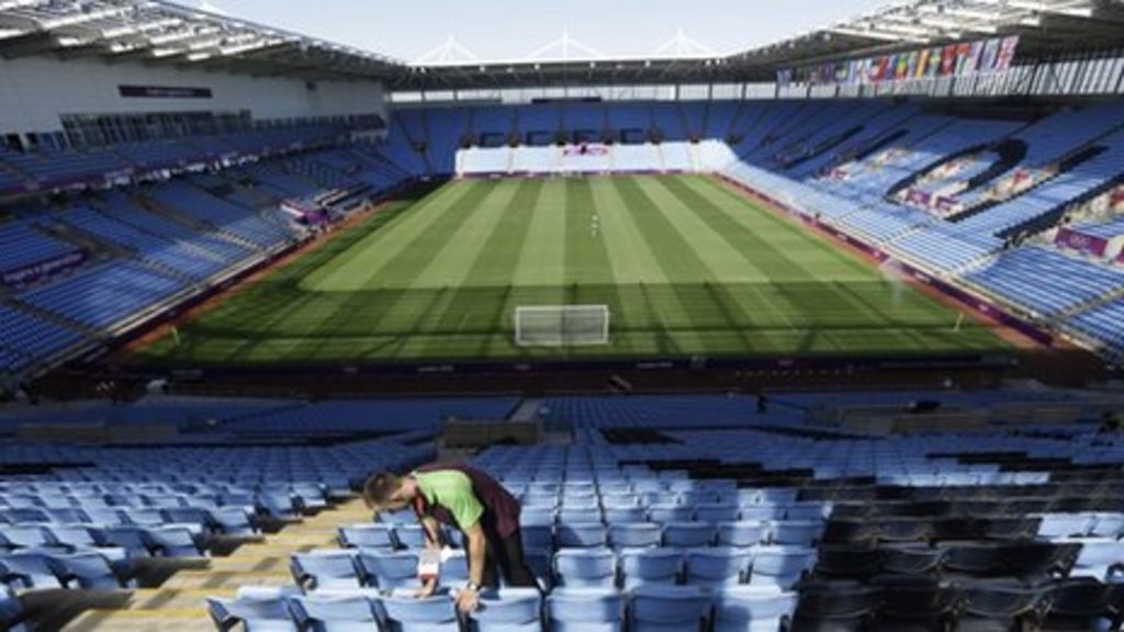 Olympic football kicks off at City of Coventry Stadium - BBC News