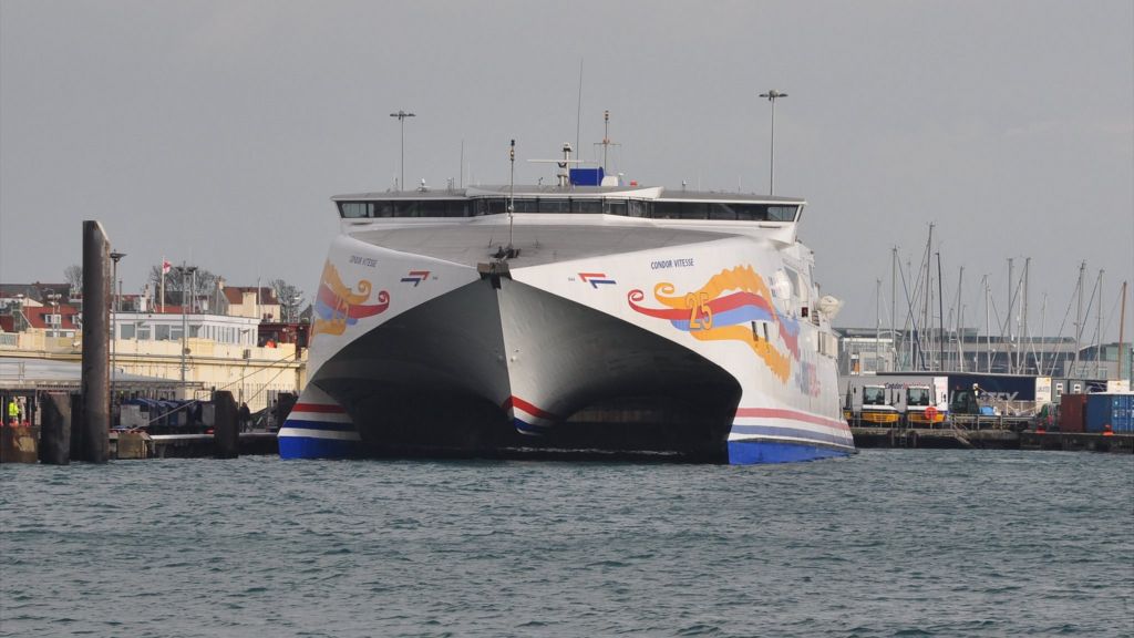 Channel Islands ferry returns to service BBC News