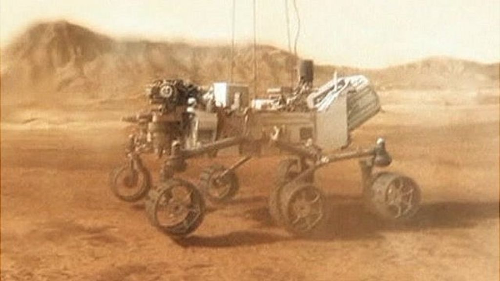 Nasas Curiosity Rover Successfully Lands On Mars Bbc News