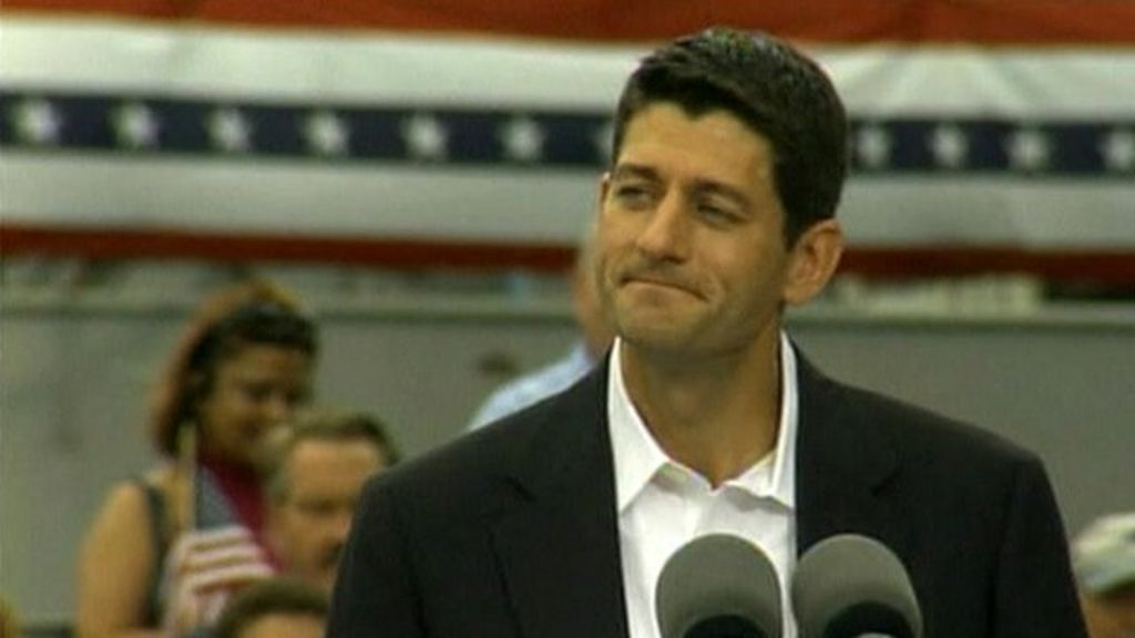 Mitt Romney running mate Paul Ryan unveiled in Virginia BBC News