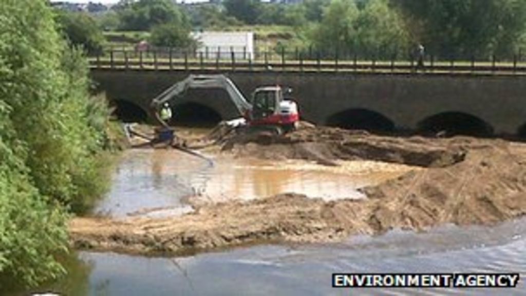 Gravel removal work begins to reduce River Dove floods BBC News