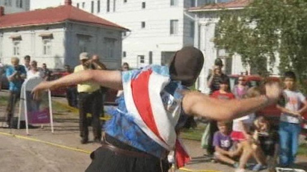 Mobile phone throwing in Finland BBC News
