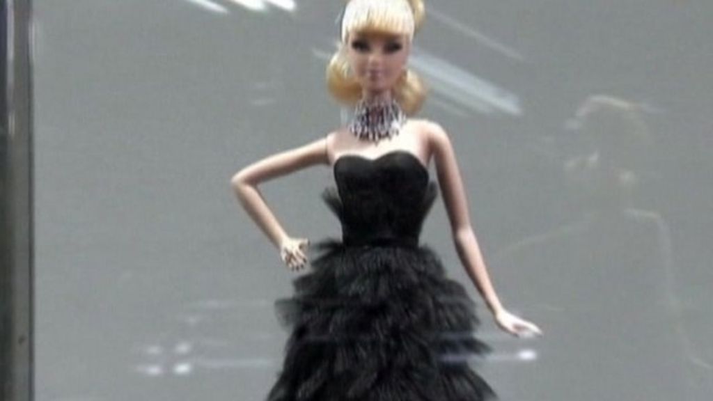 newspaper barbie doll