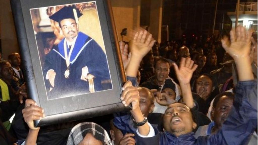 Former Pm Meles Zenawi Lies In State As Ethiopia Mourns Bbc News