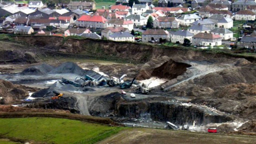 Blast row Fife quarry branded 'potentially a nuisance' BBC News