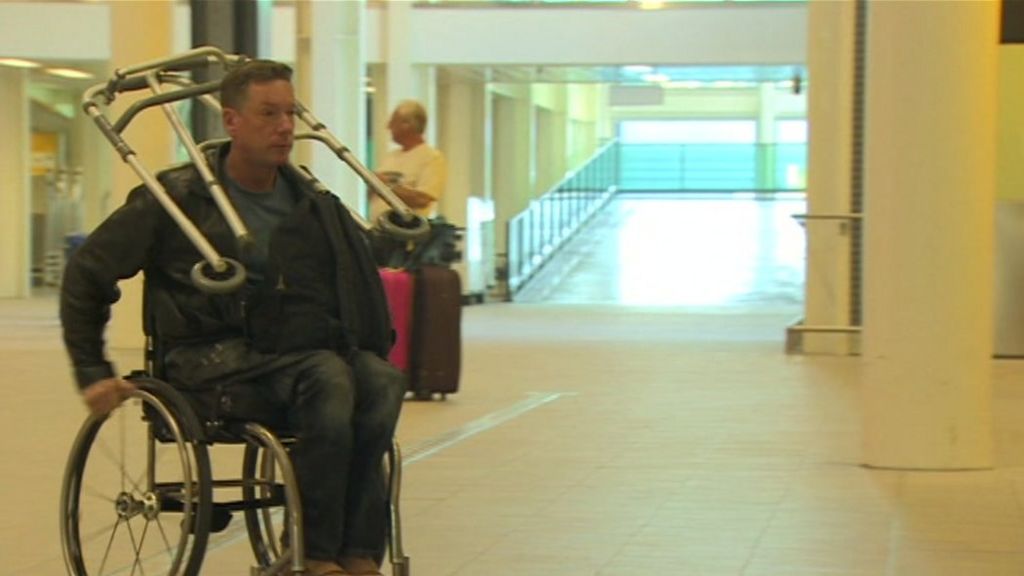 The perils of flying with a wheelchair BBC News