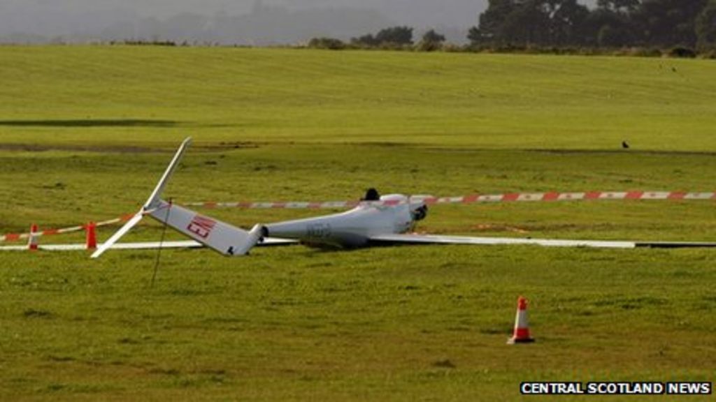 Man dies after glider crash in Kinross BBC News