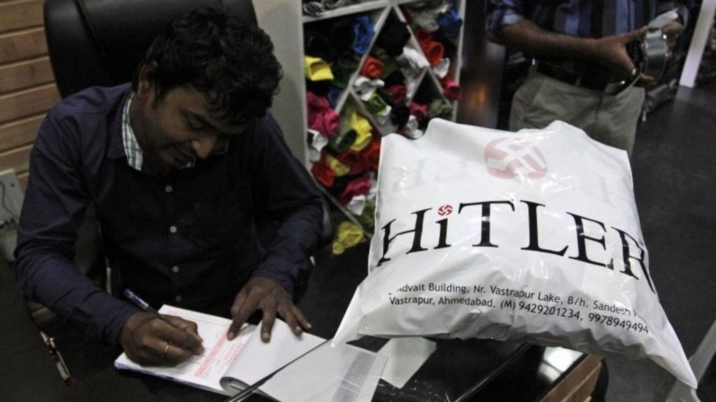 India's Hitler clothing shop owners to choose new name - BBC News